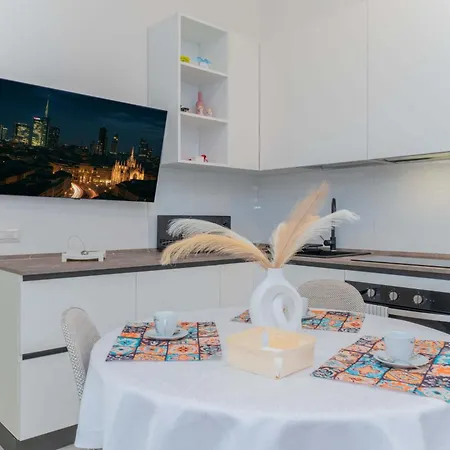 Casa Raffaella Comfort Smart Working M3 Bus Self-Check-In Lägenhet Milano